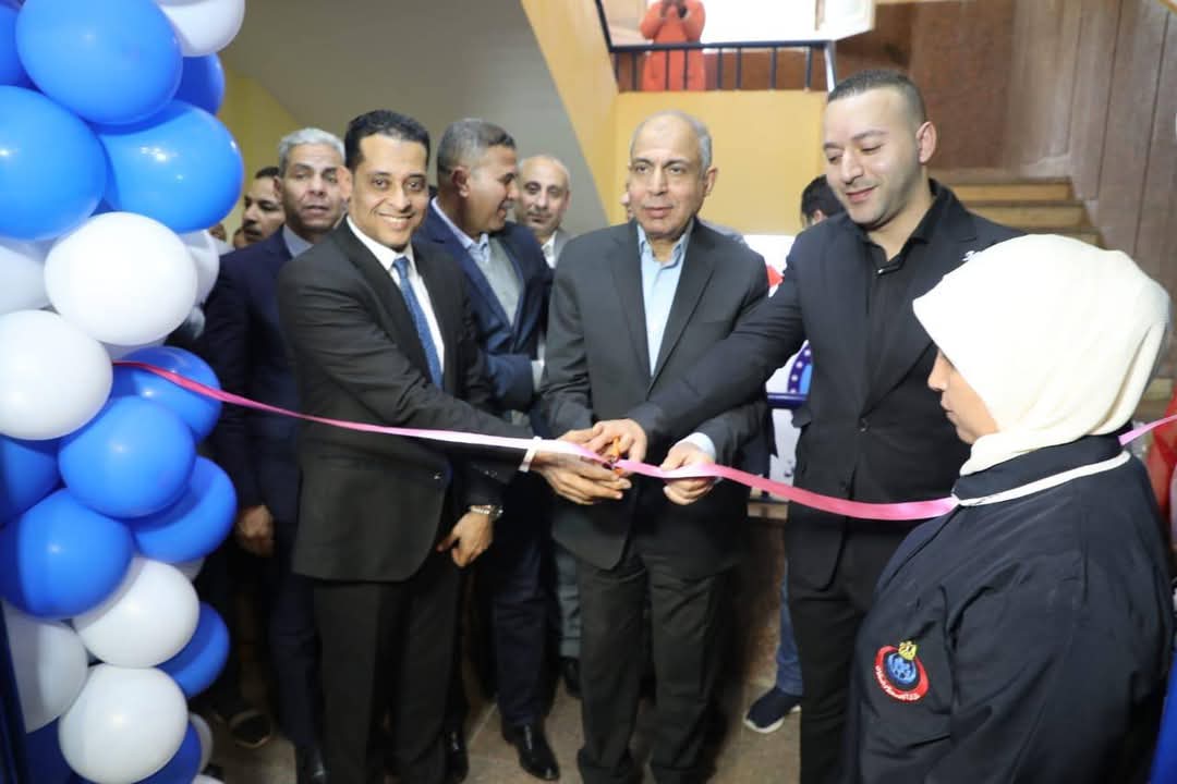 محافظ المنيا خلال افتتاح مركز أبا افتتاحات جديدة تأتى تباعا