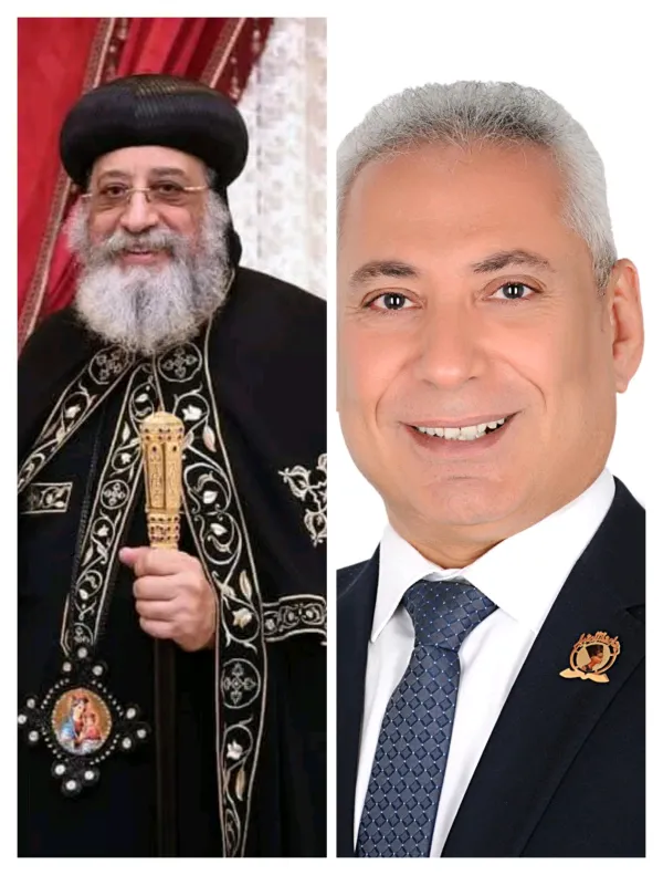 رئيس جامعة المنيا يهنئ البابا تواضروس الثاني بعيد القيامة