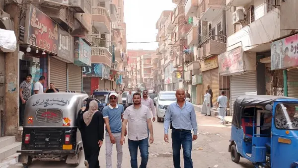 رئيس مركز سمالوط يقود حملة مكبرة لإزالة الإشغالات والتعديات