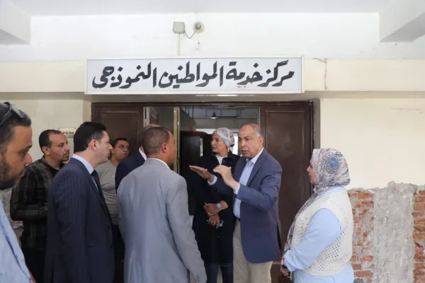 محافظ المنيا يتفقد أعمال تطوير المركز التكنولوجي والوحدة المحلية ويشدد على سرعة إنهاء الأعمال الإنشائية