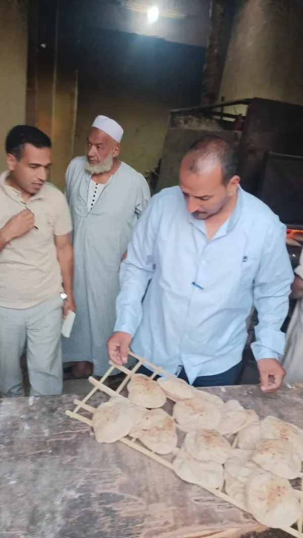 ضبط خبز غير مطابق للمواصفات ضمن 19 مخالفة على المخابز البلدية بديرمواس