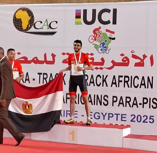 ابن المنيا يفوز ببطولة افريقيا في السباقات الفردية للدرجات