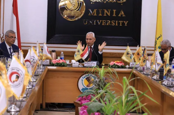 جامعة المنيا تعلن استعداداتها لماراثون الامتحانات .. وتحدد موعد اعلان النتيجه