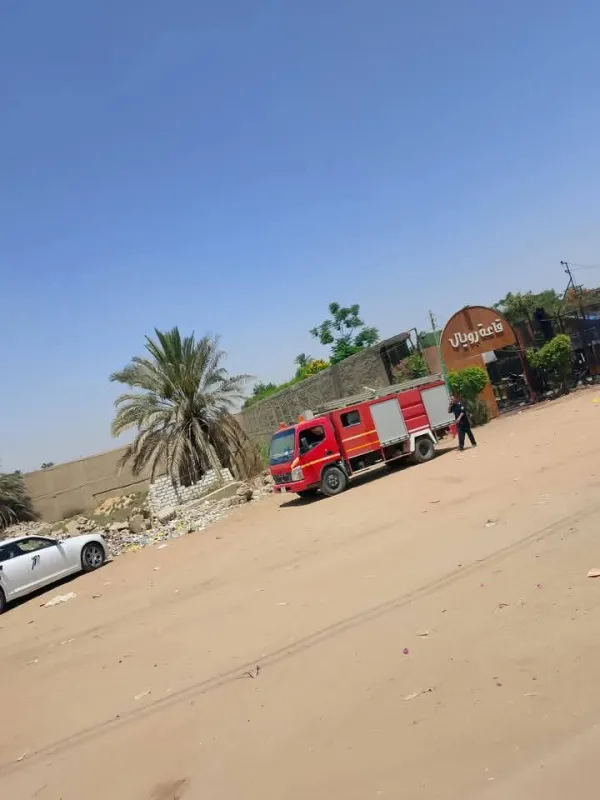 السيطرة على حريق هائل بقاعة أفراح بملوي