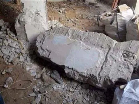 مصرع طفل انهار عليه حائط منزل بالمنيا