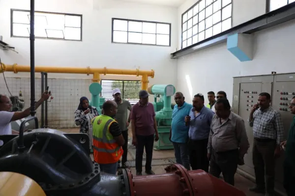 موعد تشغيل محطة مياه «علي باشا» بمطاي